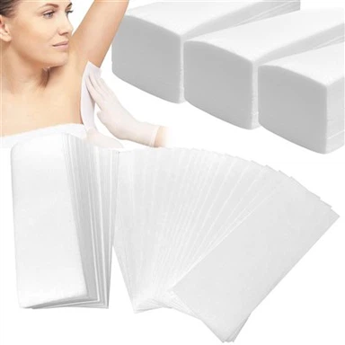 400 stycken non-woven vaxpappersremsor